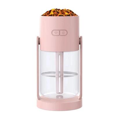 Portable Home Desktop Humidifier Simulation of the Flame Seven Color6167