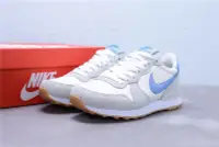 在飛比找Yahoo!奇摩拍賣優惠-Nike Internationalist 復古 麂皮 灰白