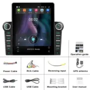 9.5" Android 10.0 Double DIN Touch Screen 1GB+16GB Car Stereo Radio GPS Navi USB (for: Fiat)