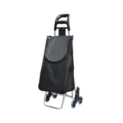 Stair Climbing 6-Wheel Shopping Trolley Cart with Bag