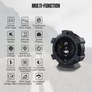 Car OBD Multi-function Gauge HUD Head-Up Display Speedometer Smart Slope Meter