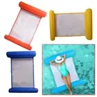 Plastic SummerSwimming Inflatable Floating Float Water Hammock Pool Bed Chair qu