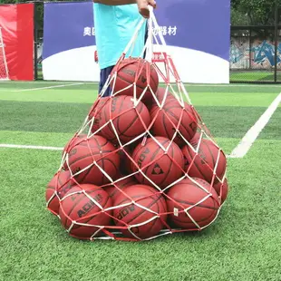 籃球網兜大容量球包收納袋加粗幼兒園足球網兜排球大網袋球袋
