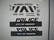 Hudson NY Police SUPV Vehicle Decals Custom 1:64 two for one money