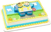 DecoSet® CoComelon™ Ready for Adventure! Cake Topper, 4 Piece Cake Decoration Set With JoJo, Kittens, Wally, and Ello Puzzle Jigsaw