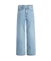 Levi's Logo Patch Wide-Leg Jeans 23,24,25,26,27,28,29,28/32,25/32,26/32,27/32,30/32,29/32,30,31,32 Blue