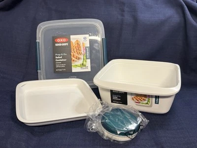 OXO Prep and Go 6.3c Salad Food Storage Container: BPA-Free Leakproof Lunch
