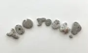 Naturally Letter Shaped Rocks YOU ROCK! Beach Pebble Stones art/craft word USA