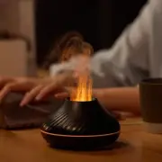 Flame Aromatherapy Humidifier Nordic Desktop Home Style Atmosphere Light