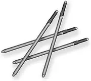 S&S Adjustable Pushrods for Harley Davidson 1999-2013 Twin Cam Models
