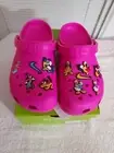 NWT CROCS SIZE 10 CLASSIC PINK "DISNEY" CRUSH CLOGS