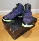Under Armour Curry 1 Dark Matter Purple Black Steph Curry Size 9 New in Box