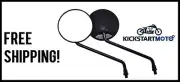 For Honda CT110 CT 110 CT110X Postie Bike MirrorsX2 (1 Pair) $26 free freight