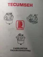 Tecumseh Carburetor Troubleshooting Scenarios Technical Training Service Manual