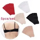 two buckle Women Underwear 2 Hooks Bra Extension Strap Strapless Bra Extender