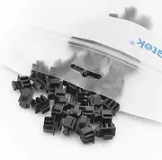 ipolex SFP SFP+ Dust Covers, Fiber Optic Dust Caps/Port Protector, Anti-Dust Cap/Plugs for SFP SFP+ Transceiver Module/Switch/Network Cards/Router/Media Converters/Hubs, PVC, 50 Pcs