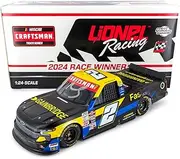 Lionel Racing Nick Sanchez Autographed 2024 Daytona First Career Truck Race Win Diecast Car 1:24 Scale