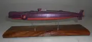 Jules Vernes Nautilus V Fictional Submarine Wood Model Free Shipping