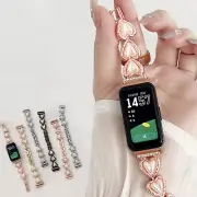 Jewelry Wristband Bangle Strap for Huawei Band 8th Pearls Bracelet Watch Bands