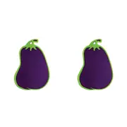 2PK Dexas Cut & Serve Silicone 24x35cm Cutting Board - Eggplant