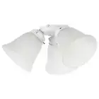 Eglo Waikiki Ceiling Fan Light Kit in White