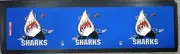 CRONULLA SHARKS NRL BAR RUNNER 890MM X 240MM