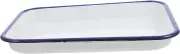 TEMPNAP Washable Enamel Storage Tray Deep-edged Laboratory Pan for Chemical Experiments Easy to Clean and Acid-resistant Use Teaching and Display