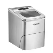 Ice Maker Machine, 2L 12KG Stainless Steel Portable Countertop Icemaker Cube Mak