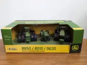 1/64 Ertl Farm Toy JOHN DEERE 8850 / 8010 / 9630 Tractor Set