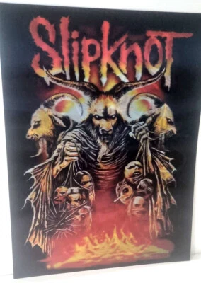 Slipknot 3D Lenticular 40cmx29.5cm Unframed Print Poster Corey Taylor