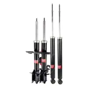 Front + Rear KYB EXCEL-G Shock Absorbers for NISSAN Juke F15 ST HR16DE 1.6 FWD