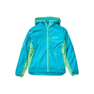 Marmot Trail Wind 兒童款輕薄防潑水連帽風衣 探索戶外直營店 41740