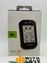 Bryton Rider 420 Wireless GPS Bike/Cycling Computer. Compatible with Bike Radar