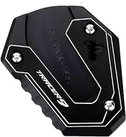 Foot Extension Pad for TRACER9 GT Tracer 900 9 GT Tracer9gt 2022 Motorcycle Bracket Extension Pad Foot Side Bracket CNC (Color : Black 94)