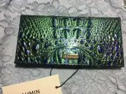 **FIRM$*** NWT BRAHMIN Royalty CORDELIA CHECKBOOK COV & PEN ROYALTY OMBRE