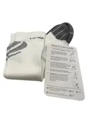 Upsurge Sports Compression Socks 15-20 mmHg White Size Medium NEW
