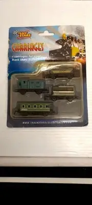 Pack of 4 Track Star Collectables Train Carriages N Scale 1:160 New Model Tanker