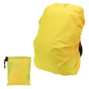 50-70L Backpack Rain Cover with Drawstring Bag, XL, Fluorescent Yellow