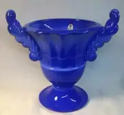 Fenton Art Glass Periwinkle Blue Urn