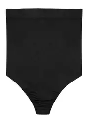 Spanx Suit Your Fancy High-waisted Thong - Black - S S