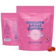JoySpring Immune Support Gummies for Kids – Quercetin Bromelain Elderberry Su...