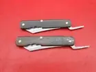 Higonokami Rare Damascus Folding Japanese Handmade Knife Genuine With Rose Wood