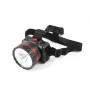 AC 110V-240V US Plug White Light 9 LED 3 Modes Rechargeable Headlamp Torch Black