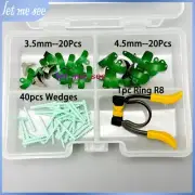 Dental Sectional Contoured Clamp Ring R8 Non-Stick Matrix Bands Adaptive Wedges