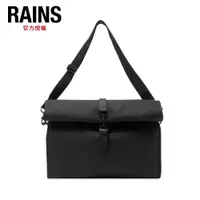 在飛比找PChome24h購物優惠-RAINS Rolltop Messenger 防水捲蓋斜背