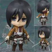 Anime Attack on Titan Mikasa·Ackerman Figure Girl 10cm Toy IN Box New Good Gift
