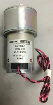 Ametek GM9213-3 Gearmotor 12VDC 65.5:1 Ratio (B131)