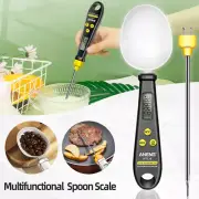 Kitchen Electronic Scale Spoon & Digital Thermometer Auto Measurement 0.1-500g