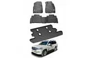 3D All-Weather Floor Mat Boot Liner Carpet for Toyota LandCruiser 200 LC200 Series 2007-2021 Heavy Duty Cargo Trunk Mat Luggage Tray