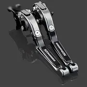 Brake 2020 for B&M&W R1250GS R 1250 GS LC 2013 2014 2015 2016 2017 2018 2019 CNC Handle Motorcycle Adjustable Brake Clutch Levers Logo R1250GS (Color : A-Titanium B)
